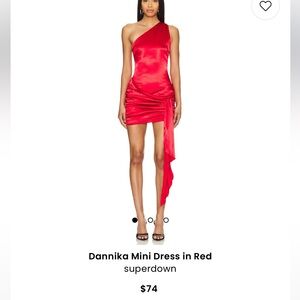 Brand new Dannika Mini Dress in Red
superdown

Size M